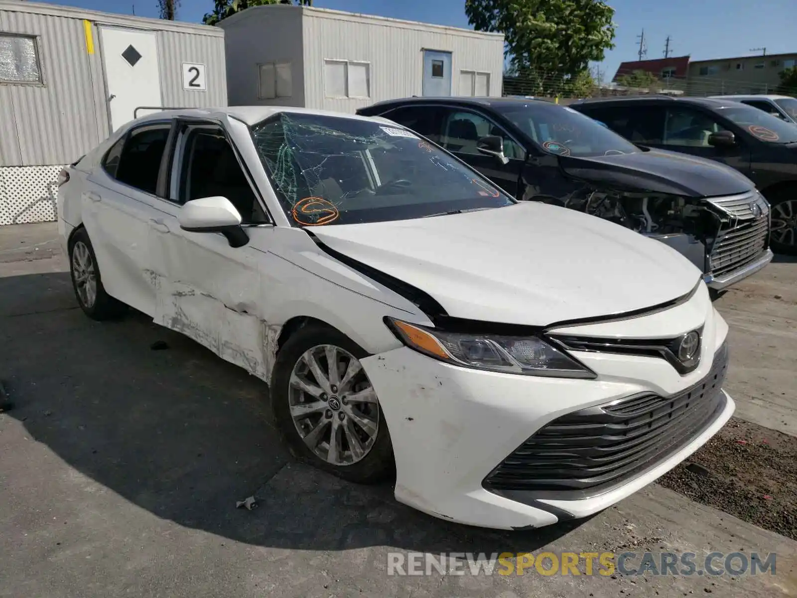 1 Photograph of a damaged car 4T1B11HK5KU740362 TOYOTA CAMRY 2019