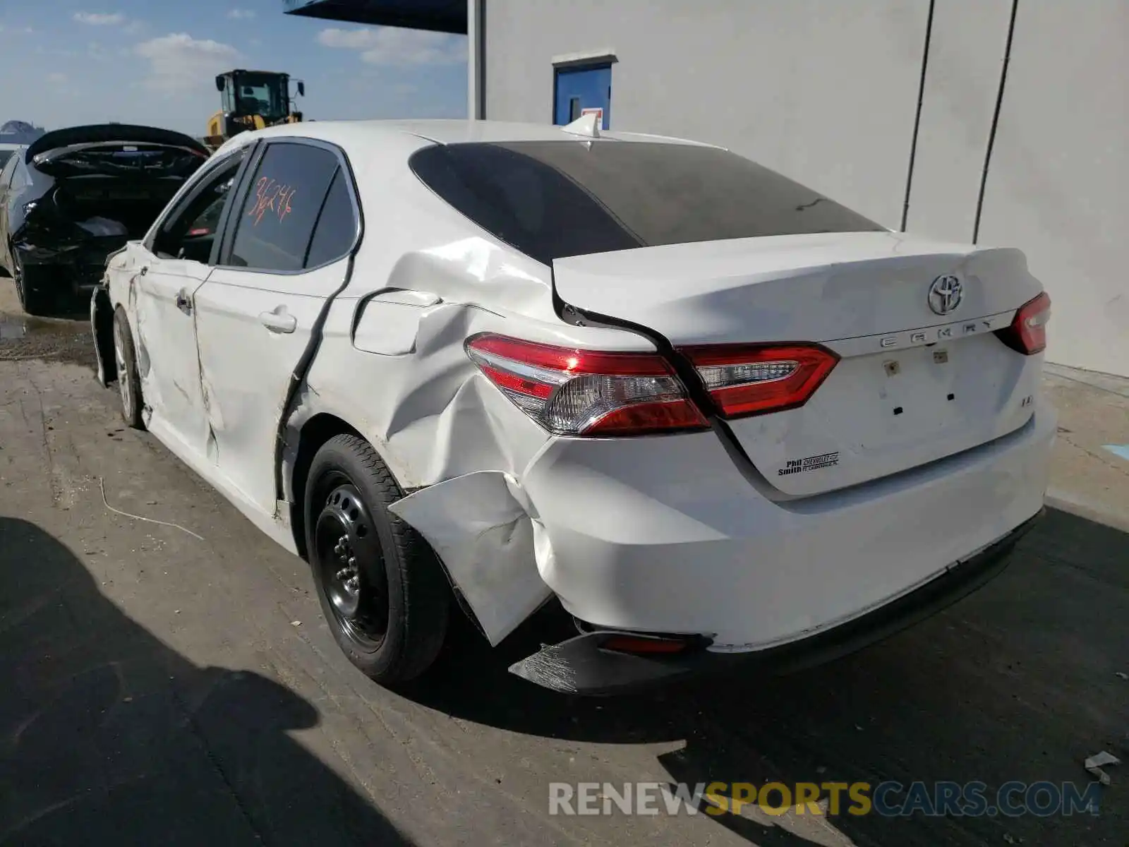 3 Photograph of a damaged car 4T1B11HK5KU740362 TOYOTA CAMRY 2019