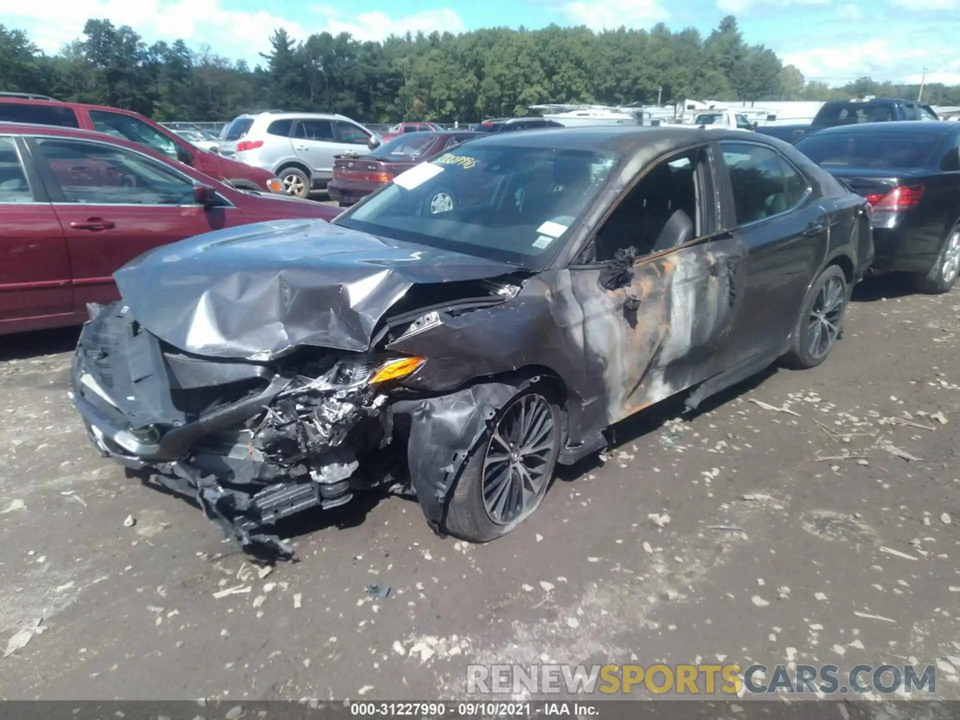 2 Photograph of a damaged car 4T1B11HK5KU740698 TOYOTA CAMRY 2019