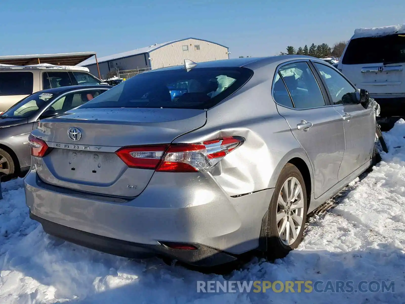 4 Photograph of a damaged car 4T1B11HK5KU741575 TOYOTA CAMRY 2019