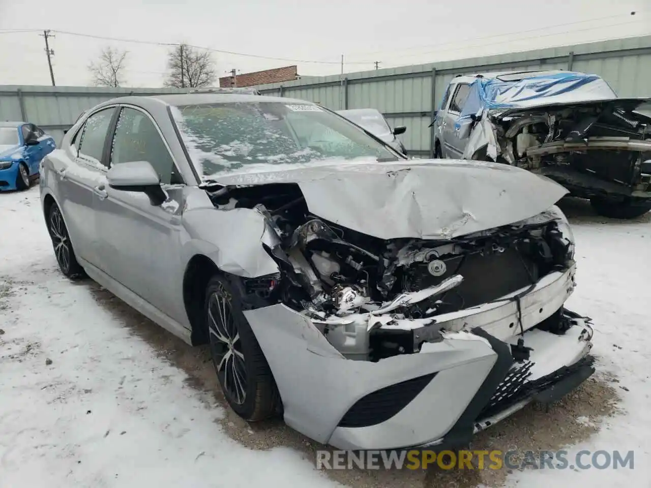 1 Photograph of a damaged car 4T1B11HK5KU741981 TOYOTA CAMRY 2019