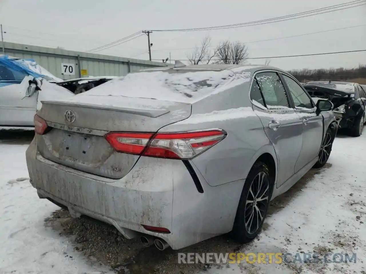 4 Photograph of a damaged car 4T1B11HK5KU741981 TOYOTA CAMRY 2019