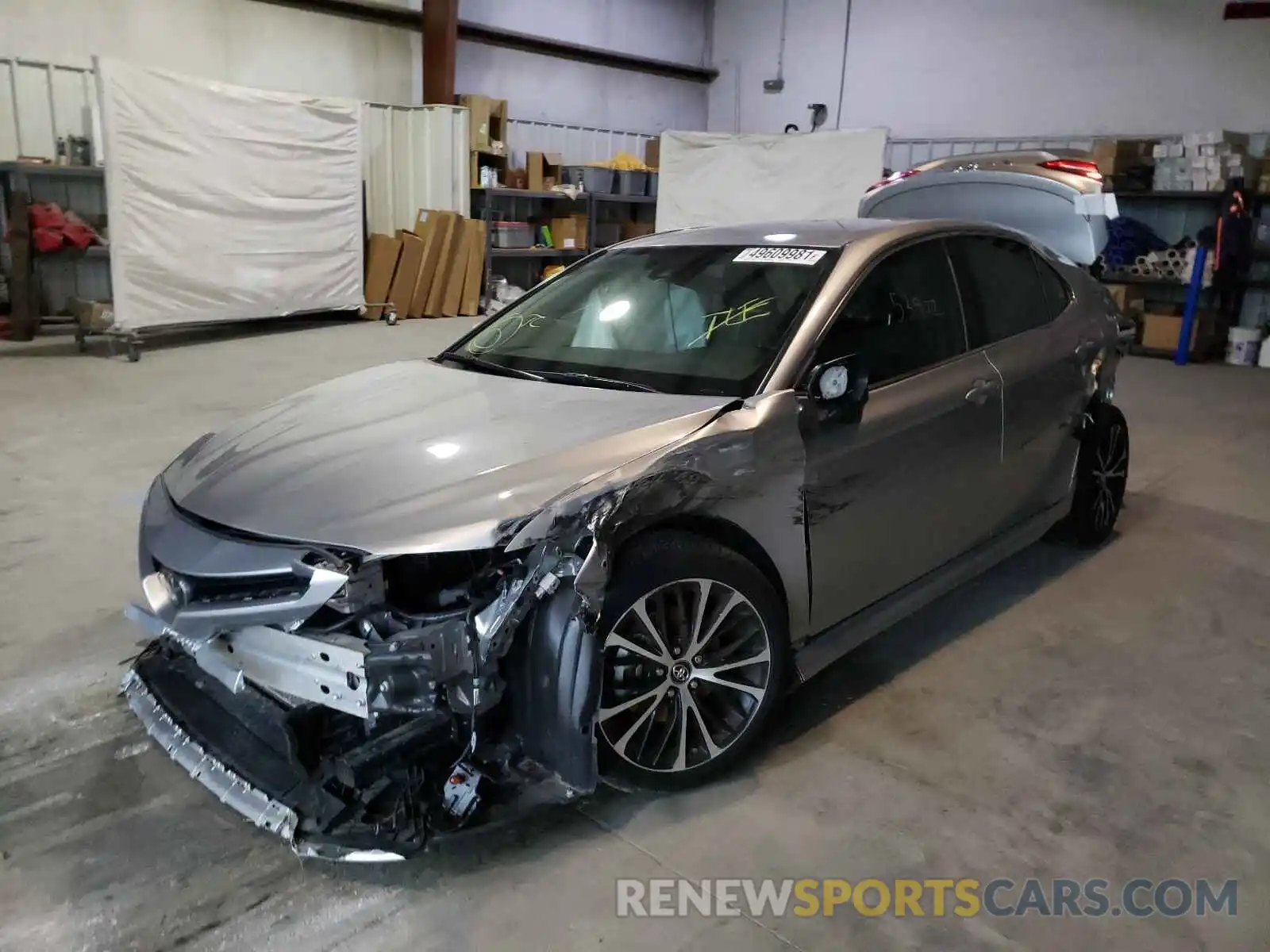 2 Photograph of a damaged car 4T1B11HK5KU742693 TOYOTA CAMRY 2019