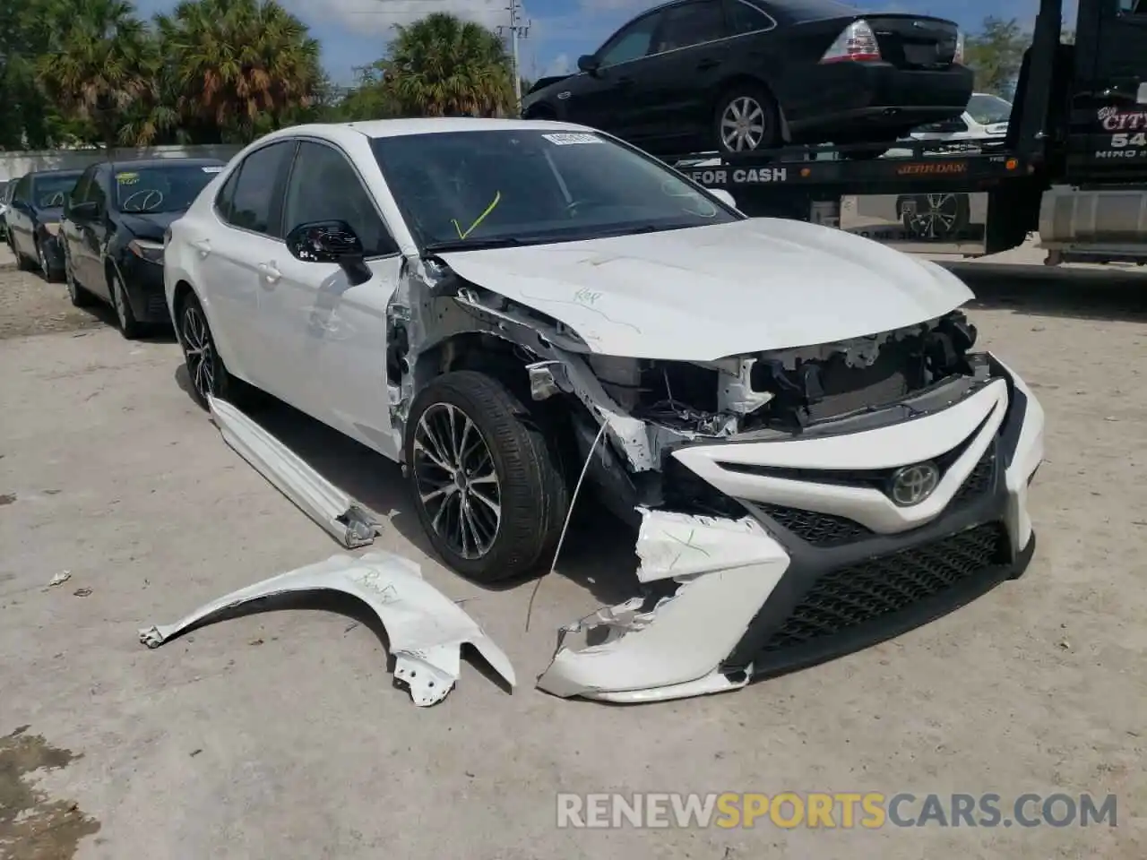 1 Photograph of a damaged car 4T1B11HK5KU742760 TOYOTA CAMRY 2019