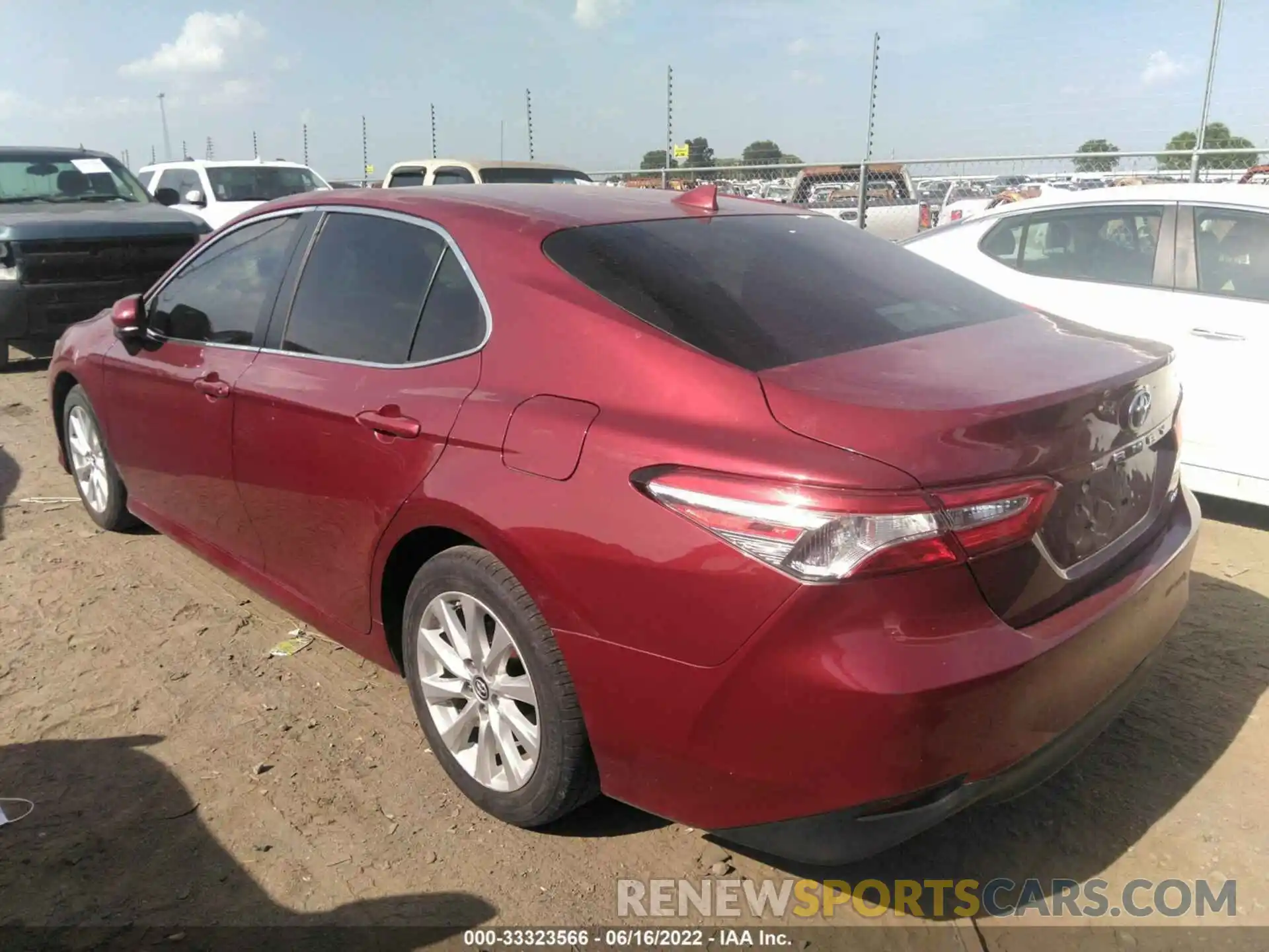 3 Photograph of a damaged car 4T1B11HK5KU743021 TOYOTA CAMRY 2019