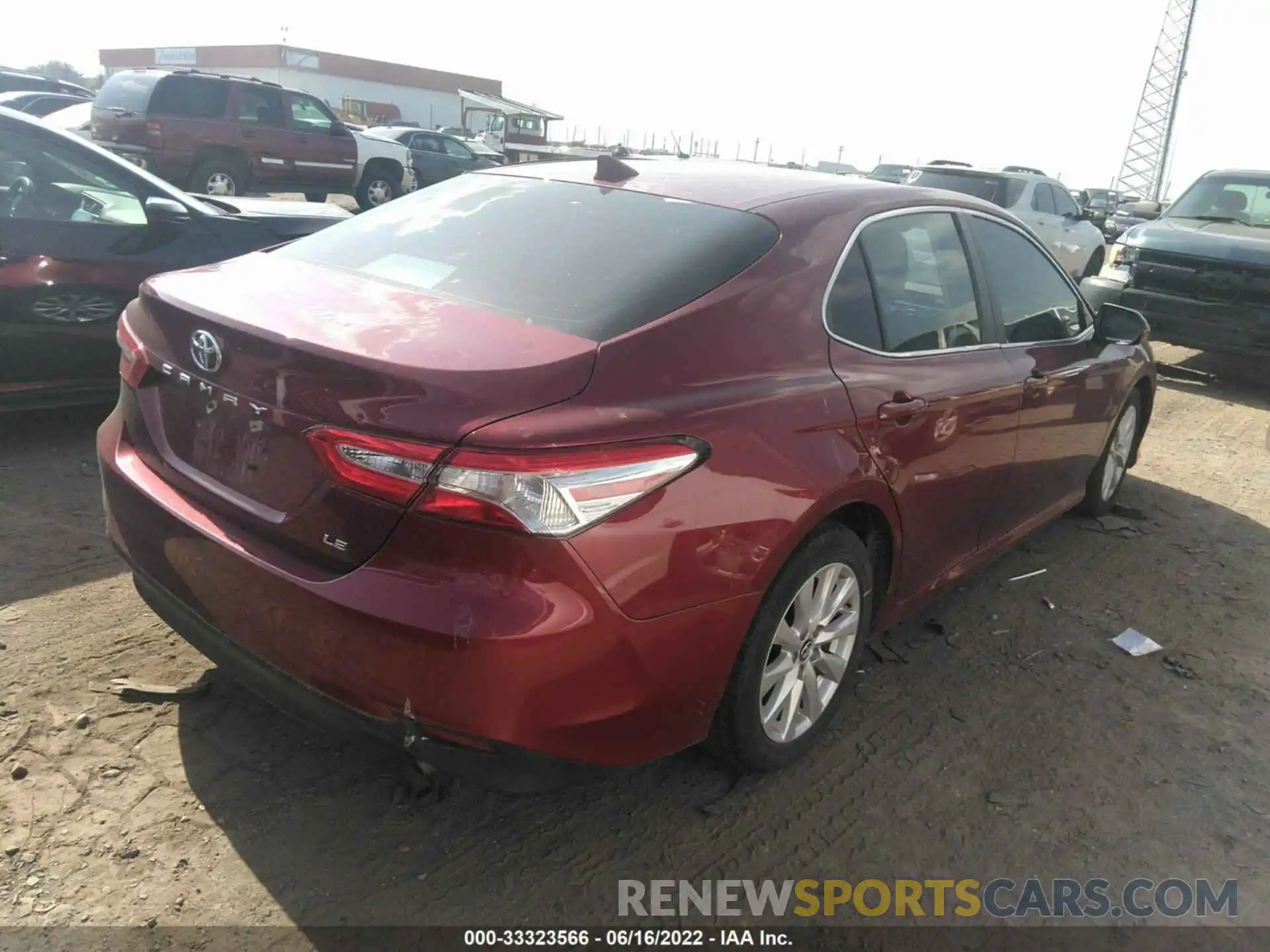 4 Photograph of a damaged car 4T1B11HK5KU743021 TOYOTA CAMRY 2019