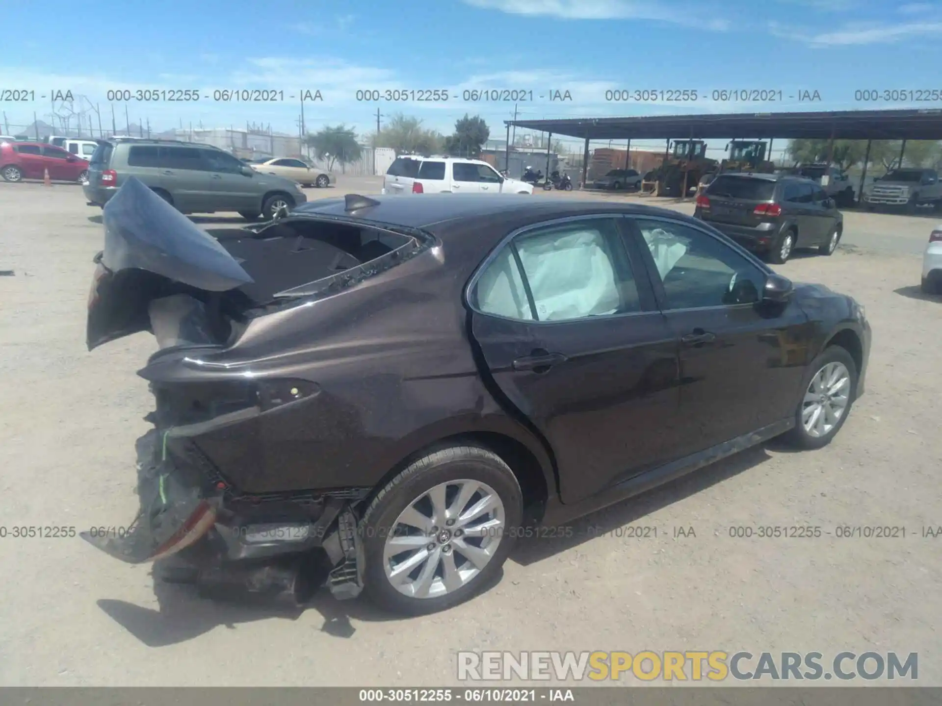 4 Photograph of a damaged car 4T1B11HK5KU744511 TOYOTA CAMRY 2019