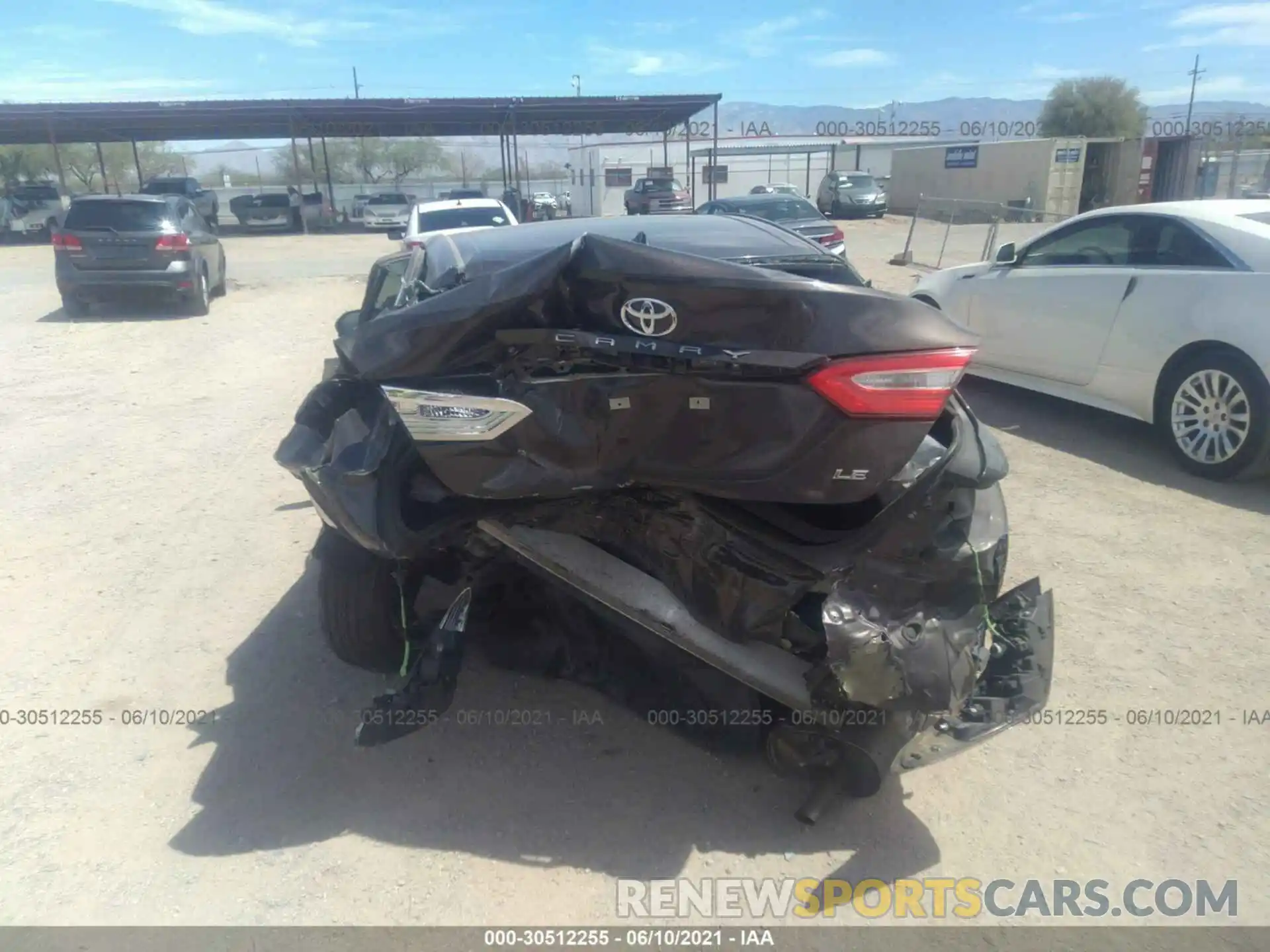 6 Photograph of a damaged car 4T1B11HK5KU744511 TOYOTA CAMRY 2019