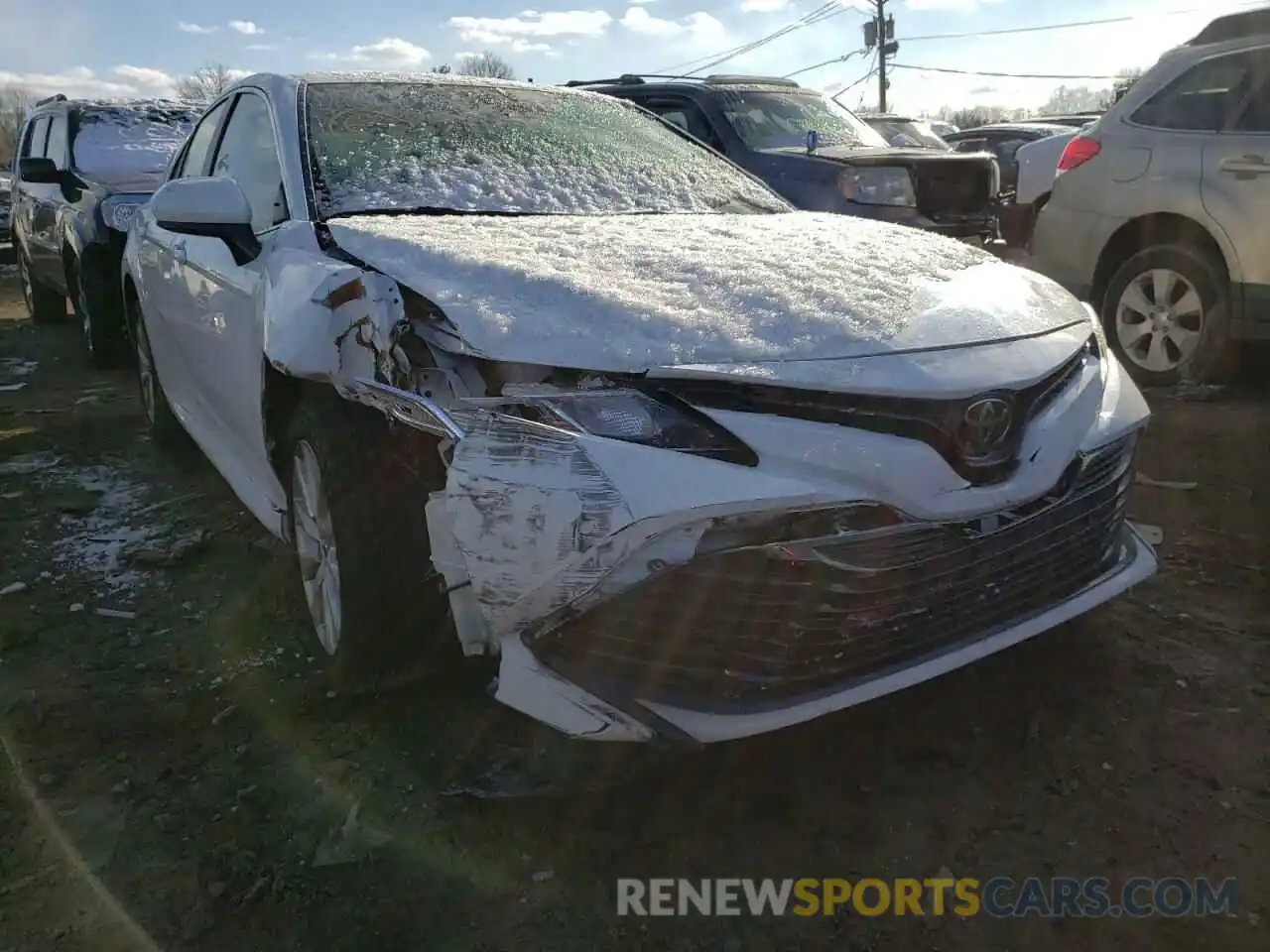 9 Photograph of a damaged car 4T1B11HK5KU744699 TOYOTA CAMRY 2019