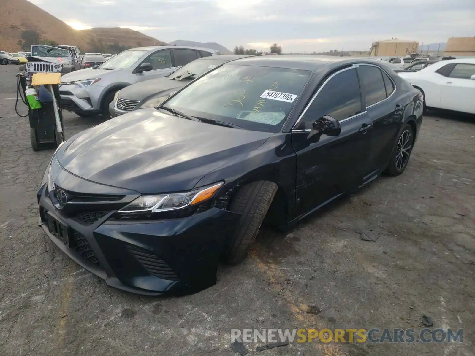 2 Photograph of a damaged car 4T1B11HK5KU745173 TOYOTA CAMRY 2019