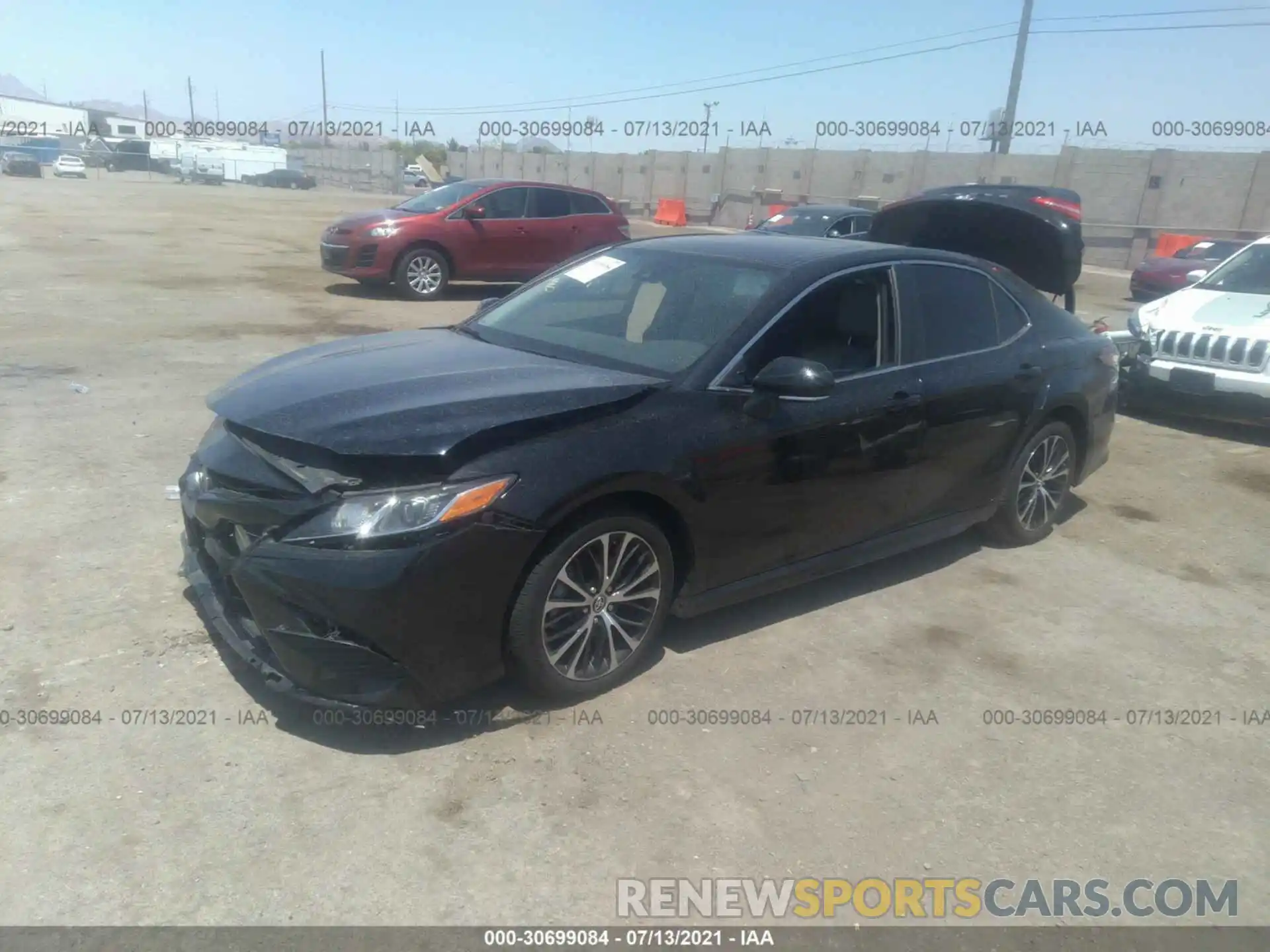 2 Photograph of a damaged car 4T1B11HK5KU746713 TOYOTA CAMRY 2019