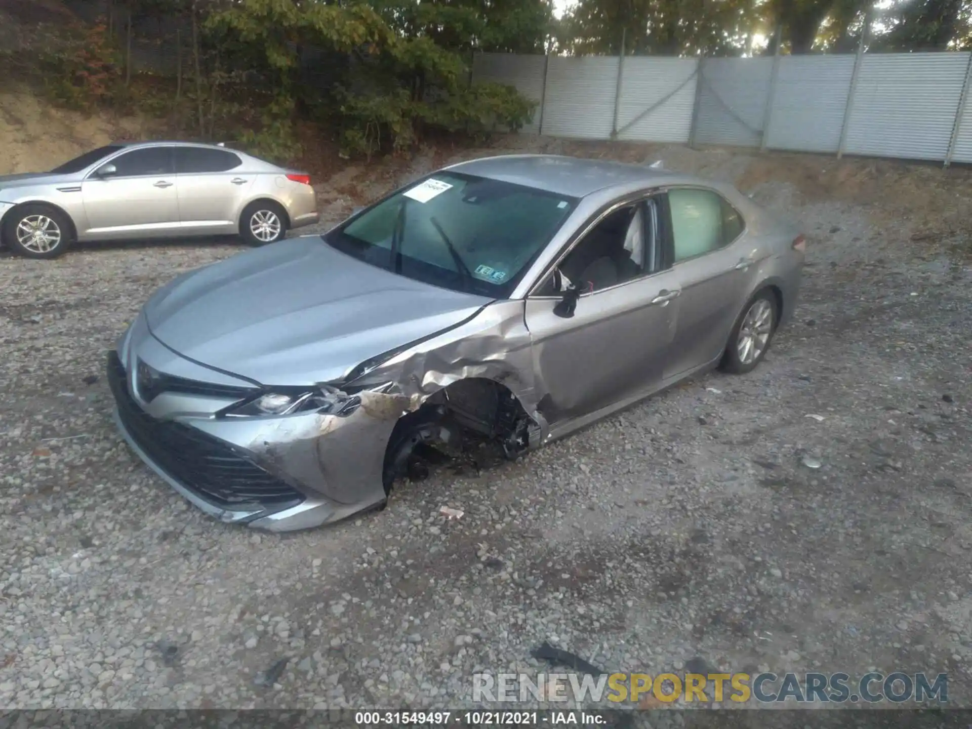 2 Photograph of a damaged car 4T1B11HK5KU747618 TOYOTA CAMRY 2019