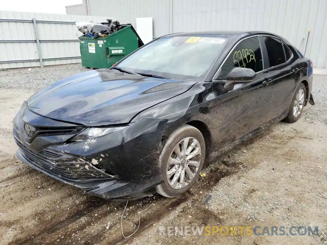 2 Photograph of a damaged car 4T1B11HK5KU749160 TOYOTA CAMRY 2019