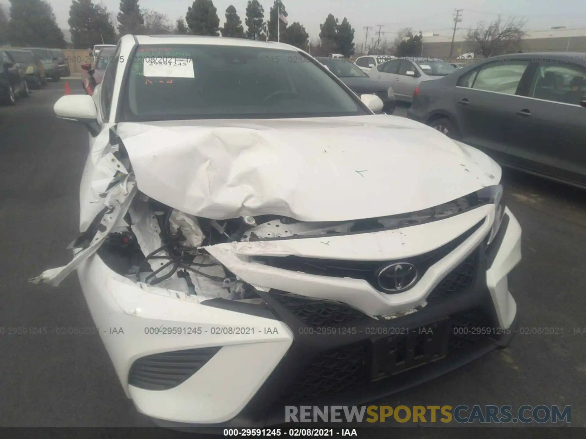 6 Photograph of a damaged car 4T1B11HK5KU749417 TOYOTA CAMRY 2019