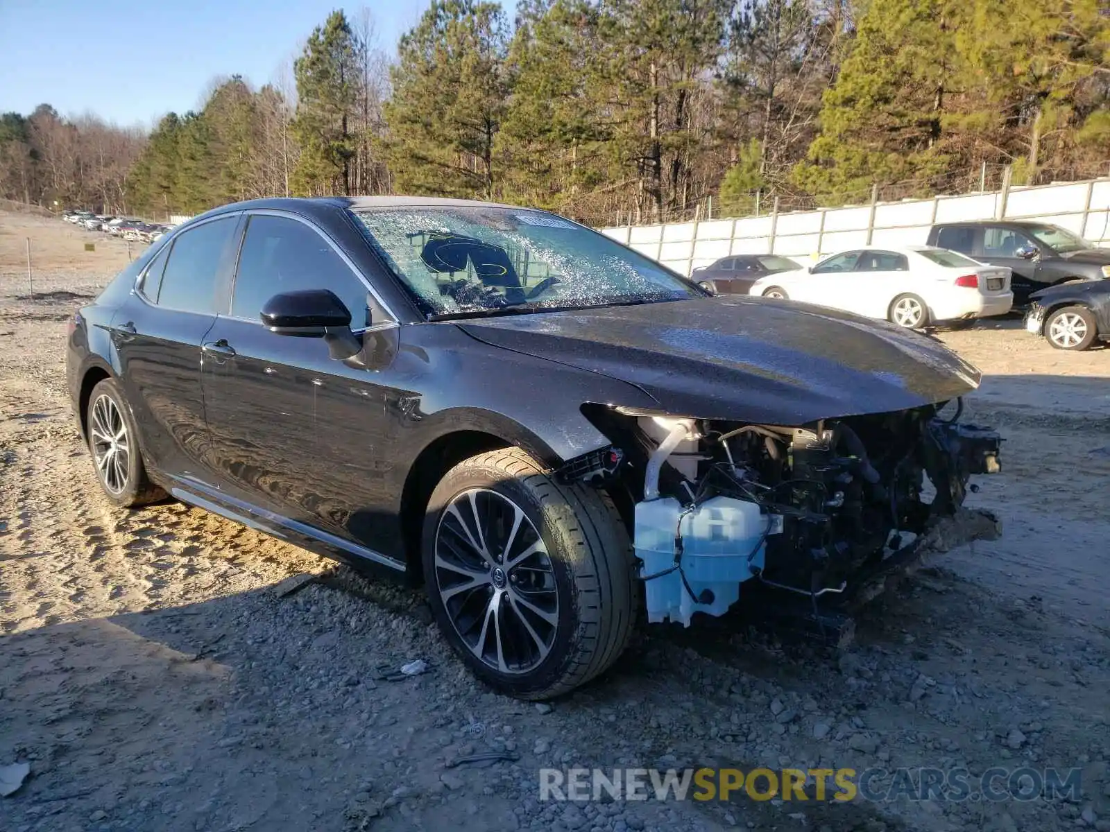 1 Photograph of a damaged car 4T1B11HK5KU750308 TOYOTA CAMRY 2019