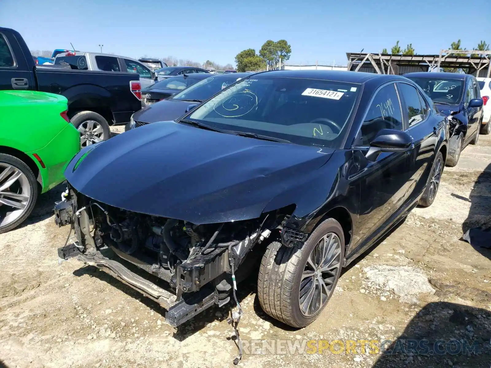 2 Photograph of a damaged car 4T1B11HK5KU750308 TOYOTA CAMRY 2019