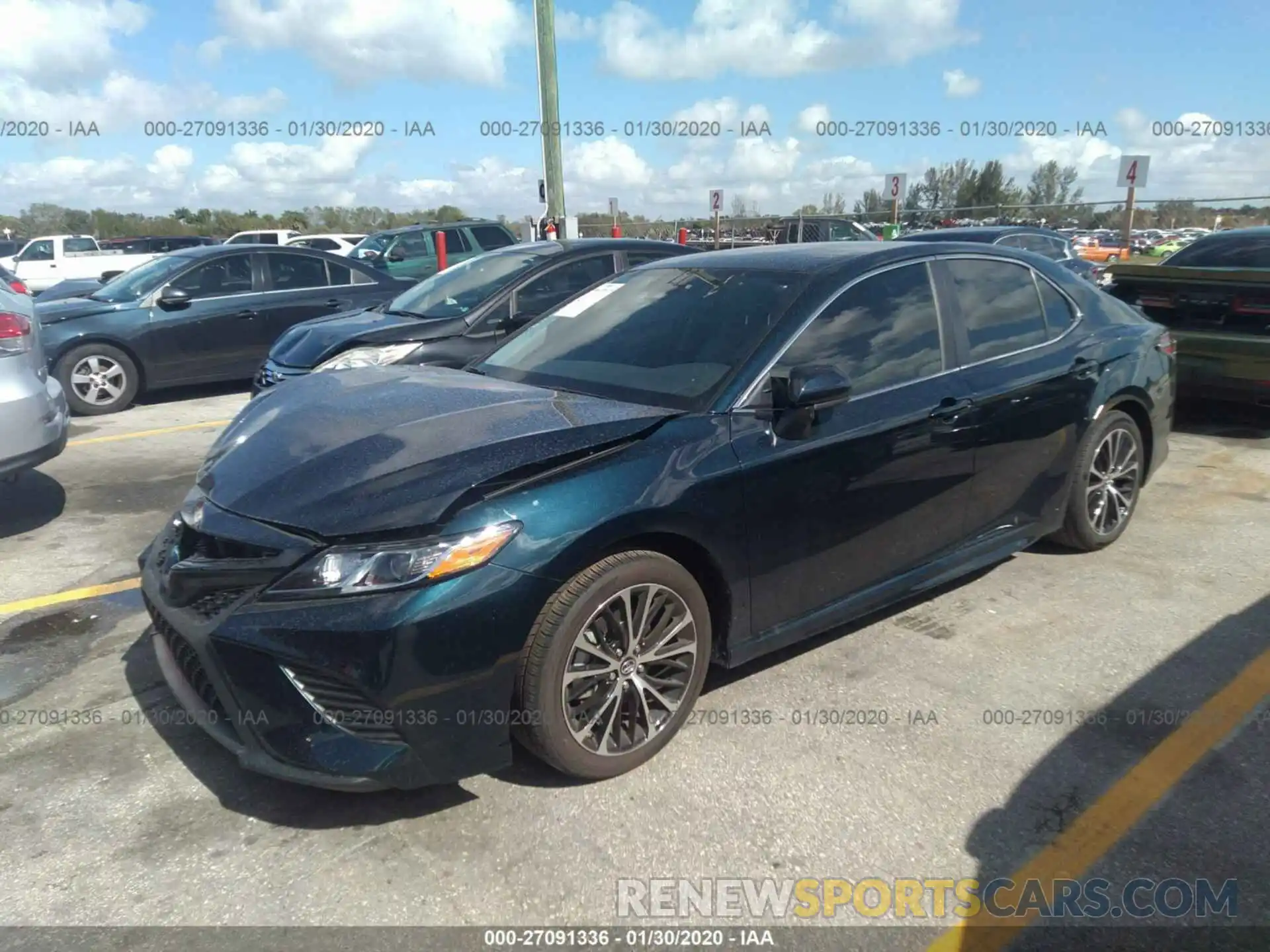 2 Photograph of a damaged car 4T1B11HK5KU751250 TOYOTA CAMRY 2019