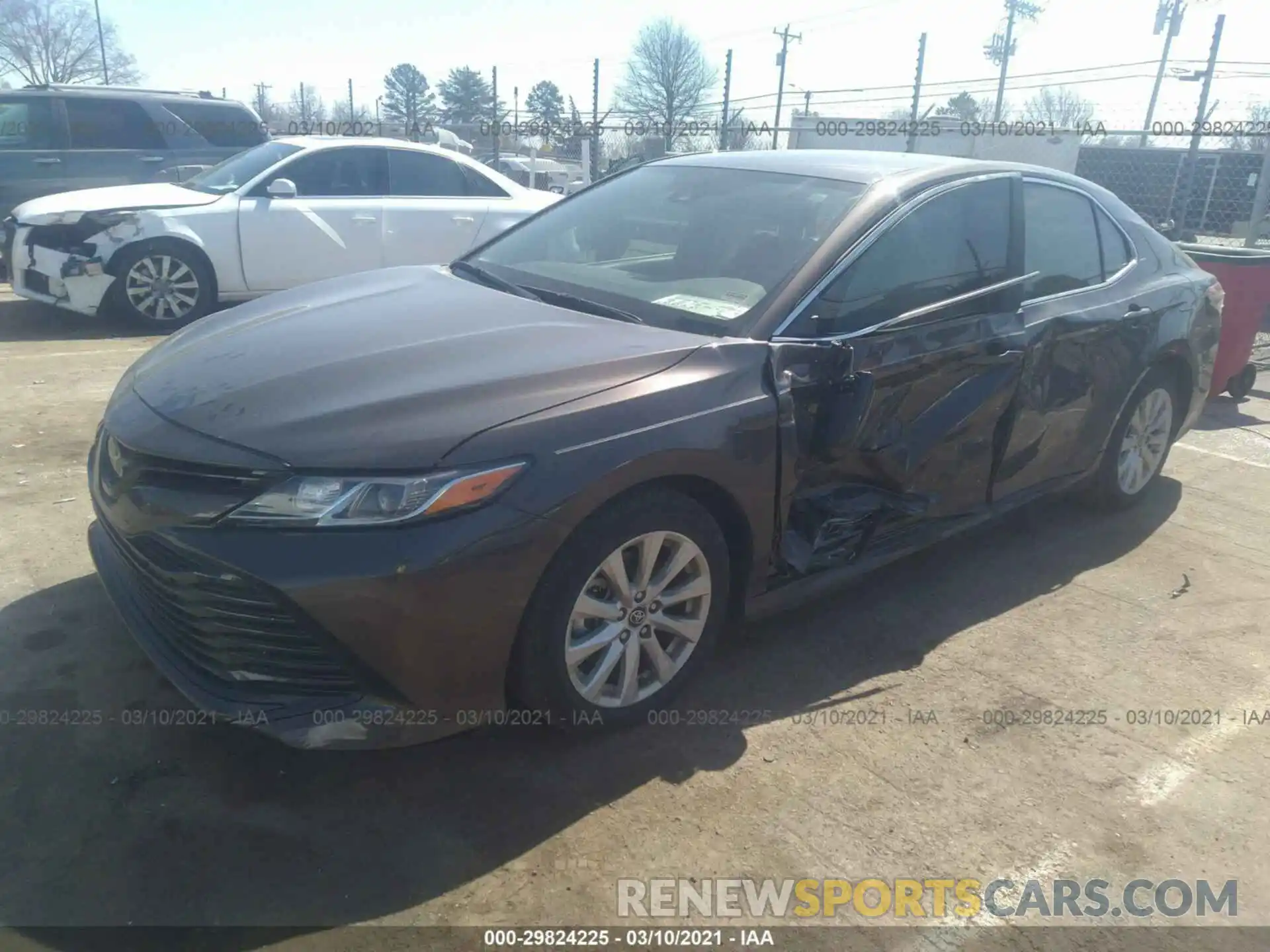 2 Photograph of a damaged car 4T1B11HK5KU751300 TOYOTA CAMRY 2019