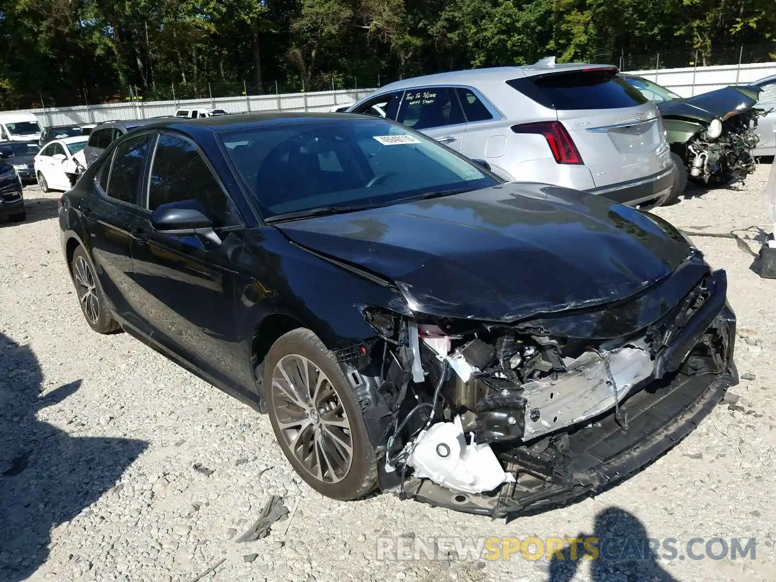 1 Photograph of a damaged car 4T1B11HK5KU751734 TOYOTA CAMRY 2019