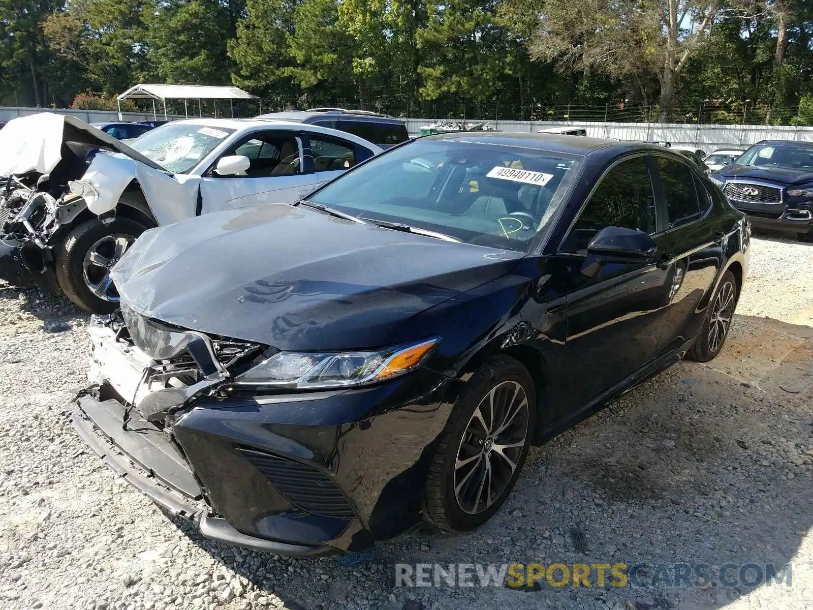 2 Photograph of a damaged car 4T1B11HK5KU751734 TOYOTA CAMRY 2019