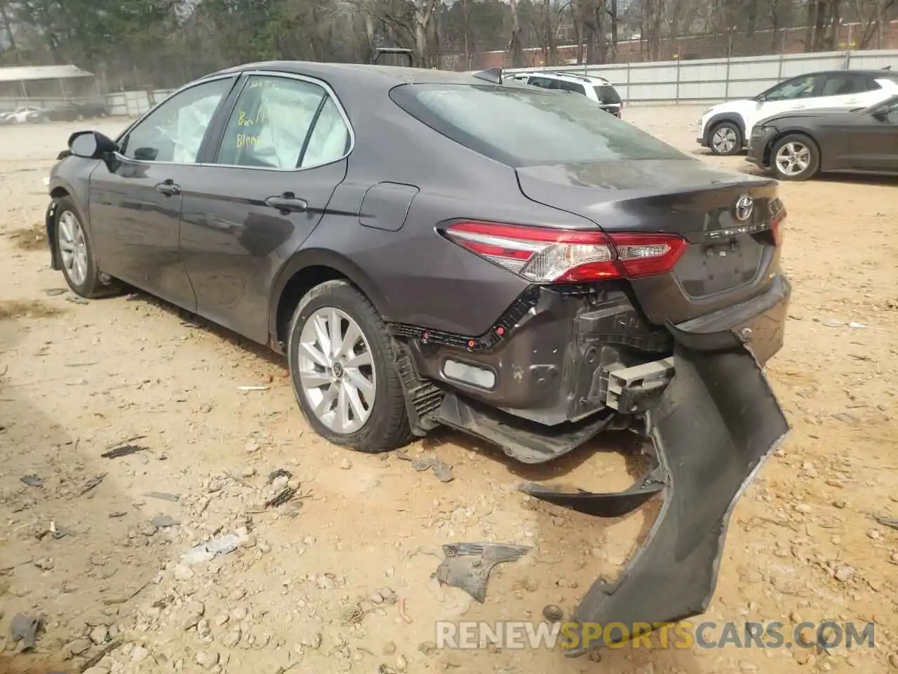 3 Photograph of a damaged car 4T1B11HK5KU754679 TOYOTA CAMRY 2019