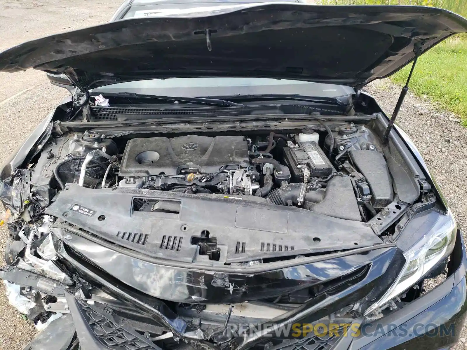 7 Photograph of a damaged car 4T1B11HK5KU755993 TOYOTA CAMRY 2019