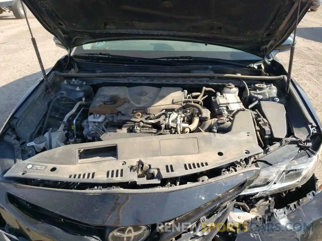 7 Photograph of a damaged car 4T1B11HK5KU757369 TOYOTA CAMRY 2019