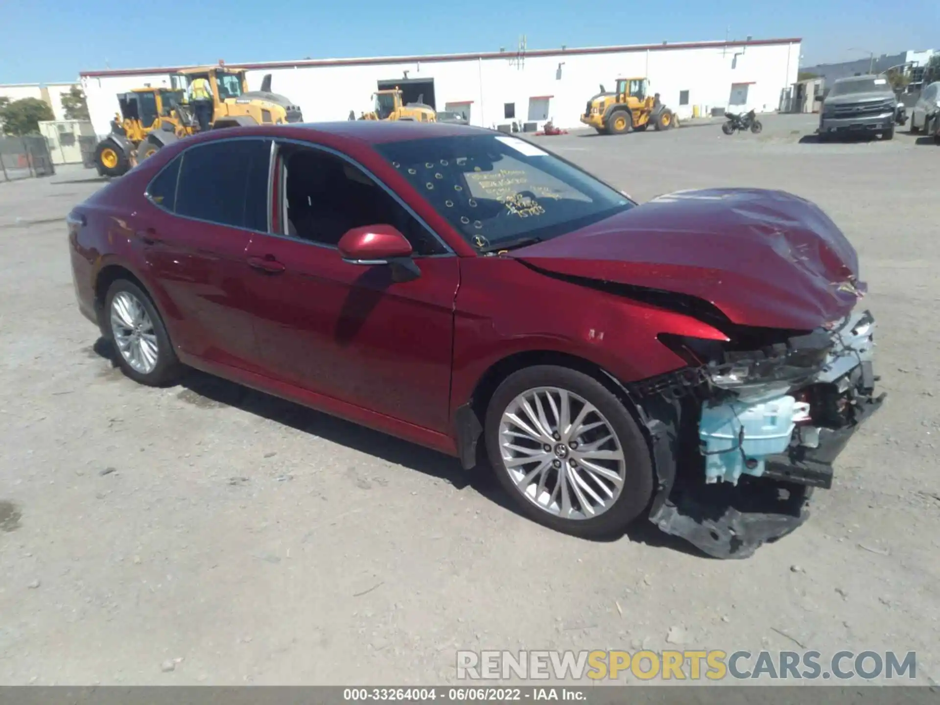 1 Photograph of a damaged car 4T1B11HK5KU757873 TOYOTA CAMRY 2019