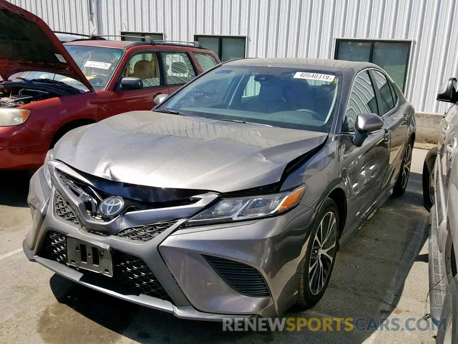 2 Photograph of a damaged car 4T1B11HK5KU757890 TOYOTA CAMRY 2019