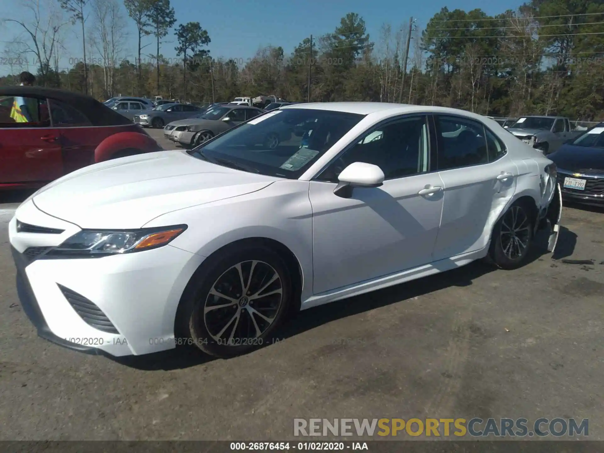 2 Photograph of a damaged car 4T1B11HK5KU759249 TOYOTA CAMRY 2019