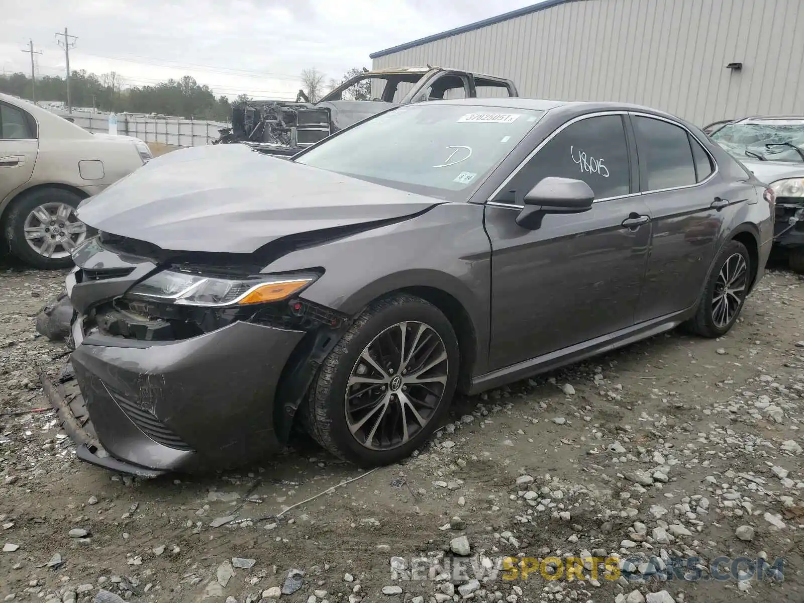 2 Photograph of a damaged car 4T1B11HK5KU759364 TOYOTA CAMRY 2019