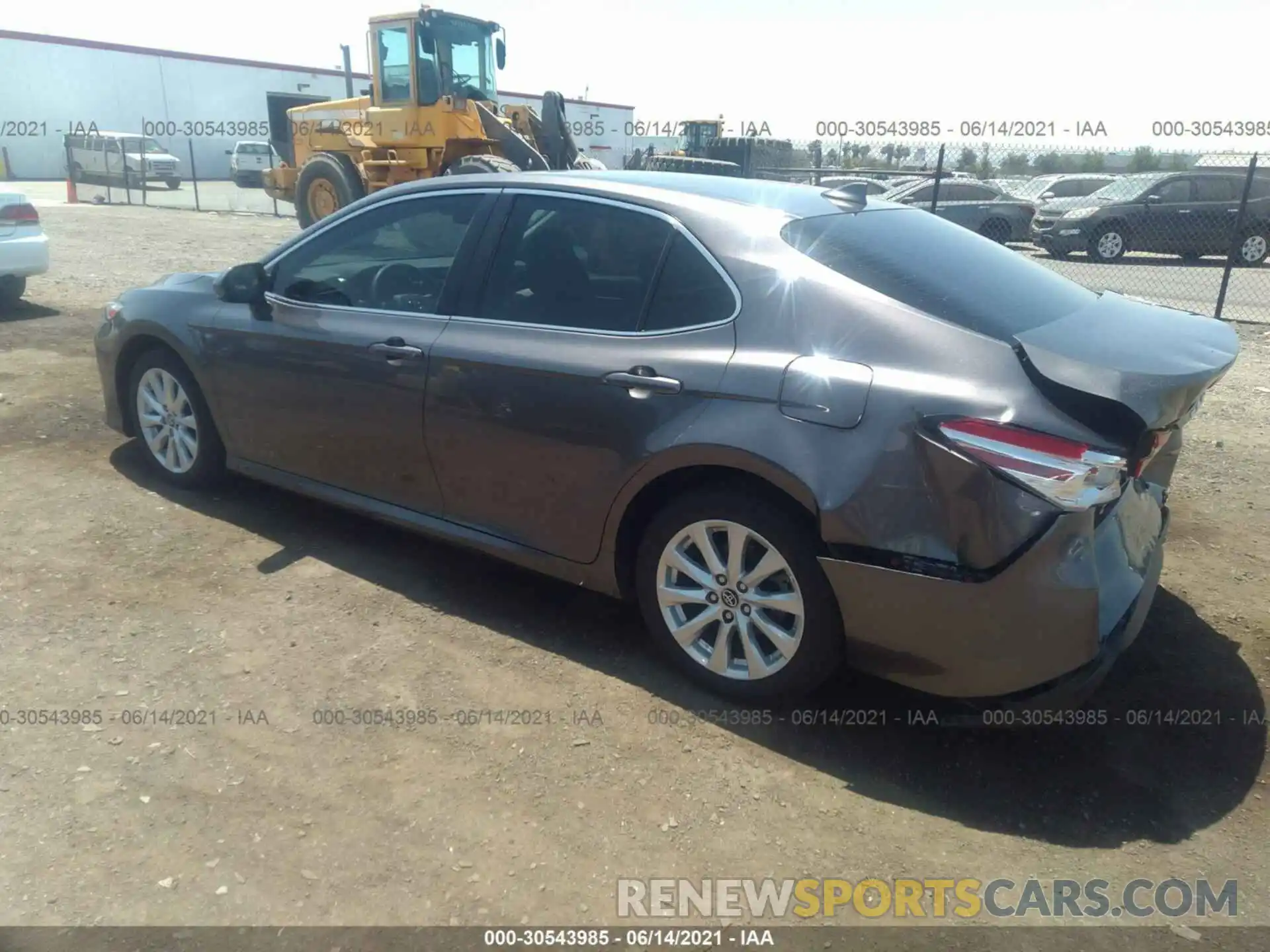 3 Photograph of a damaged car 4T1B11HK5KU761325 TOYOTA CAMRY 2019