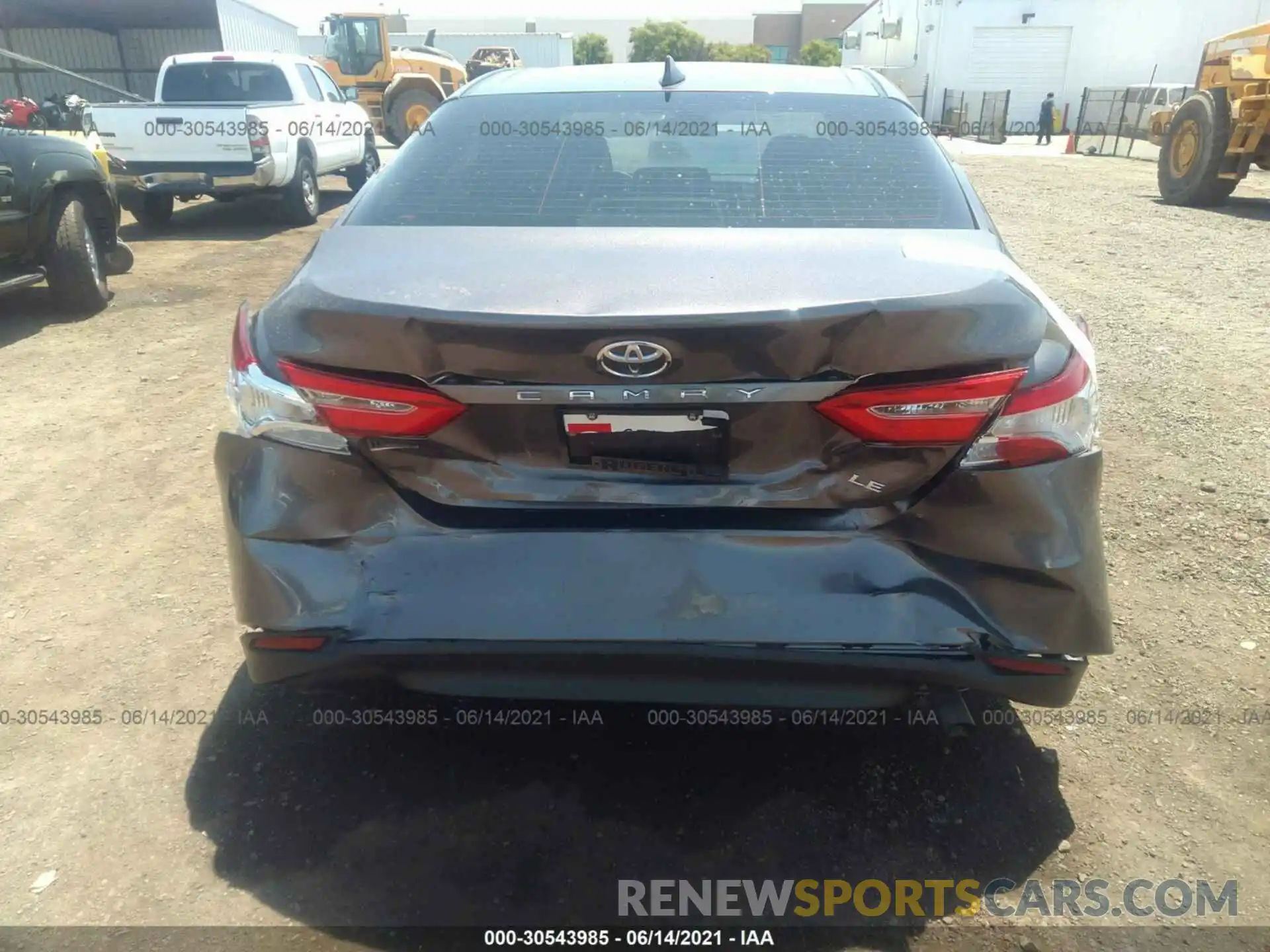 6 Photograph of a damaged car 4T1B11HK5KU761325 TOYOTA CAMRY 2019