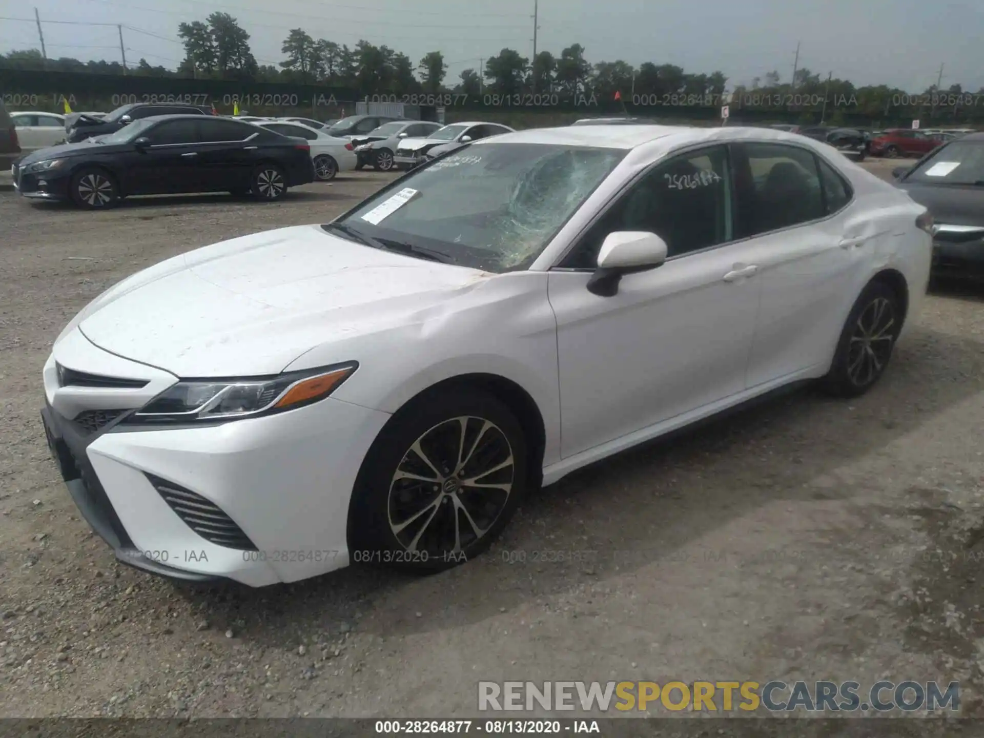 2 Photograph of a damaged car 4T1B11HK5KU763611 TOYOTA CAMRY 2019