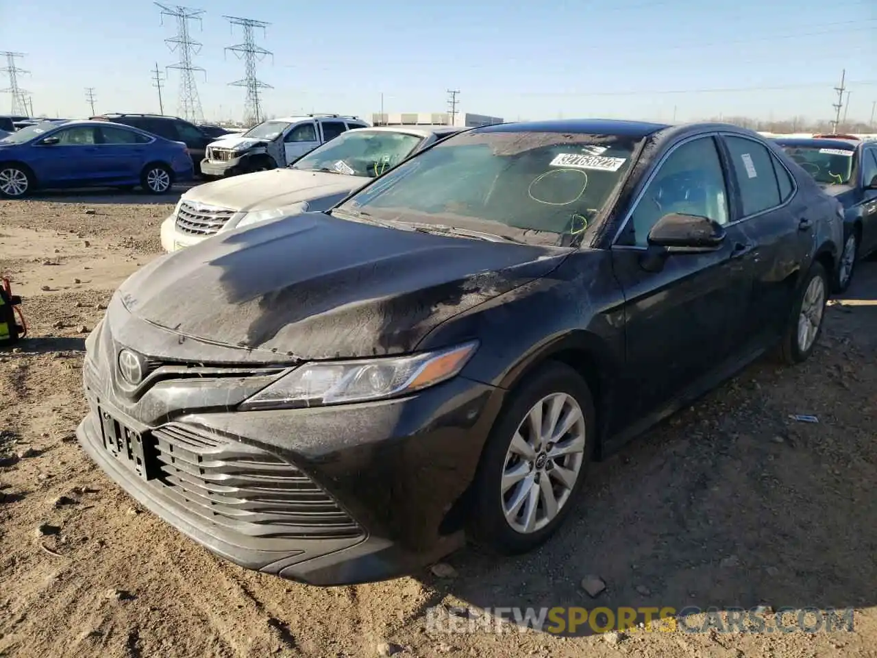 2 Photograph of a damaged car 4T1B11HK5KU765469 TOYOTA CAMRY 2019