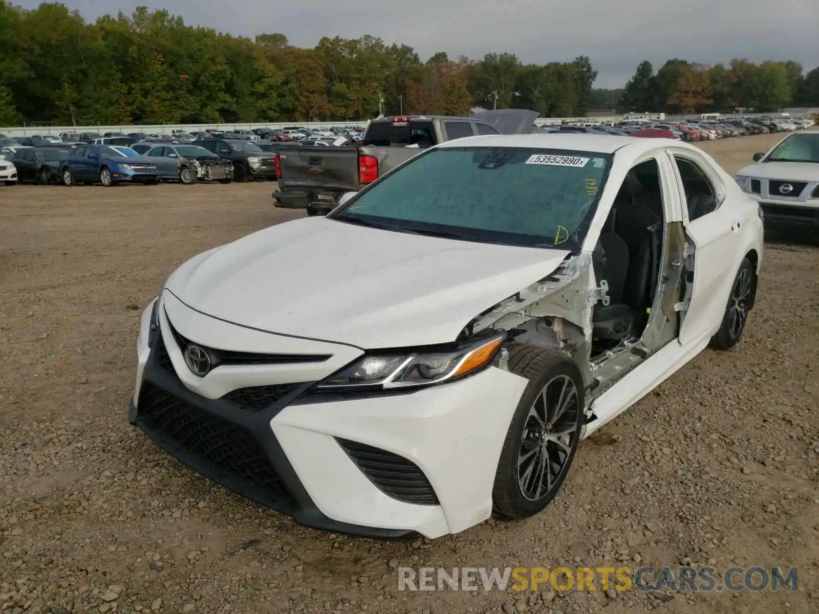 2 Photograph of a damaged car 4T1B11HK5KU765553 TOYOTA CAMRY 2019