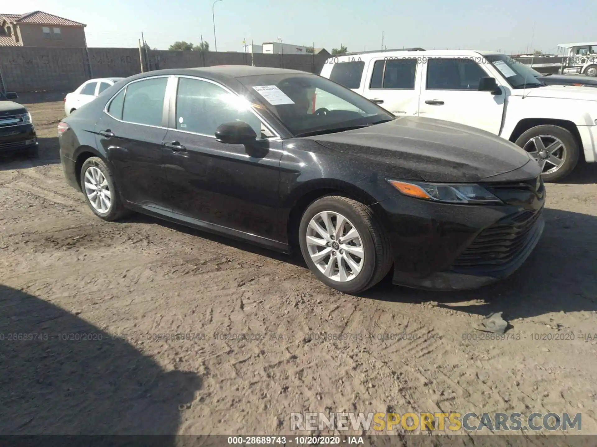 1 Photograph of a damaged car 4T1B11HK5KU765603 TOYOTA CAMRY 2019