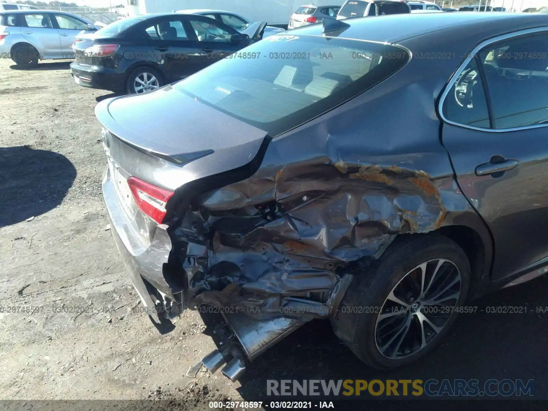 6 Photograph of a damaged car 4T1B11HK5KU765875 TOYOTA CAMRY 2019