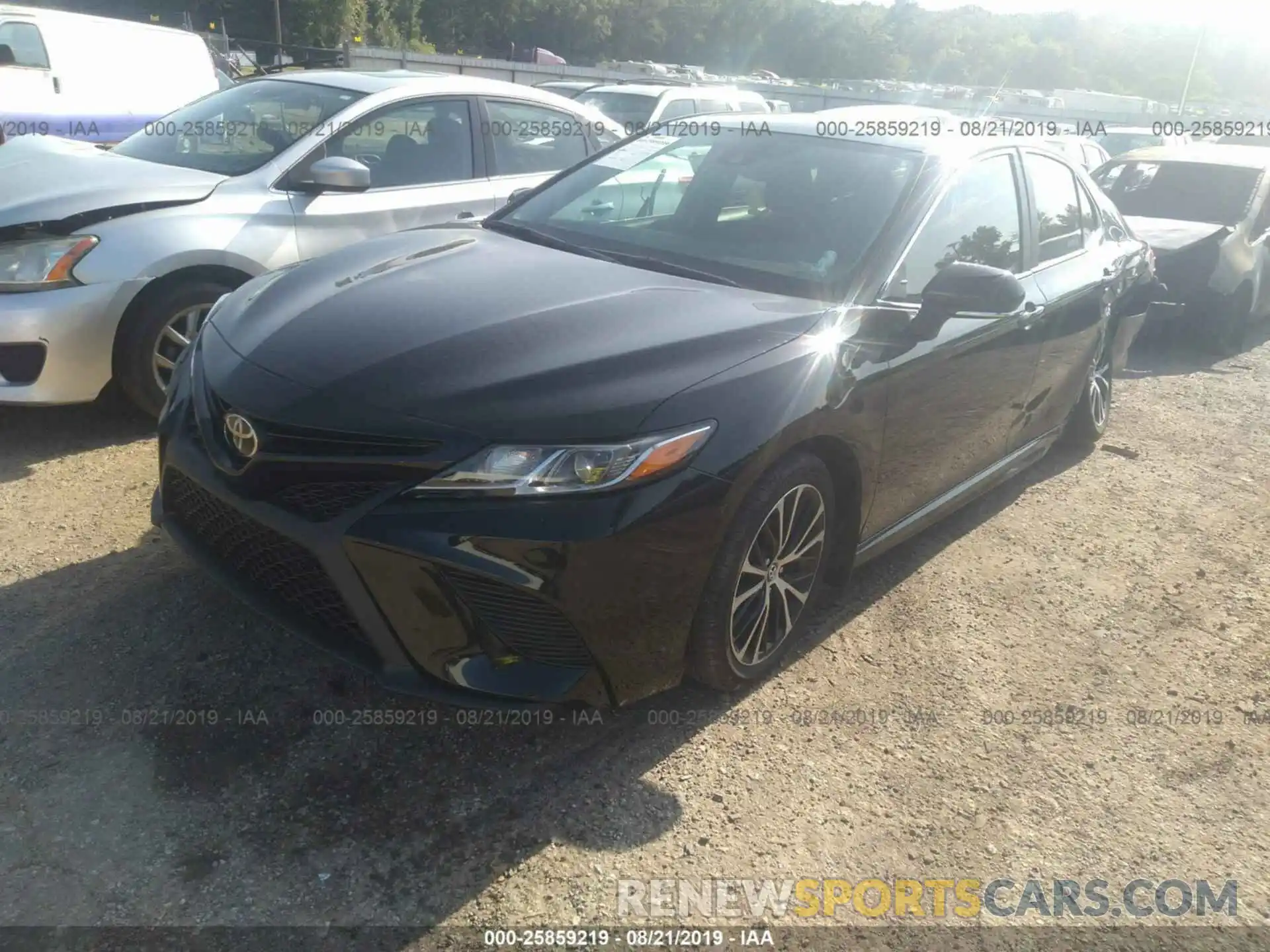 2 Photograph of a damaged car 4T1B11HK5KU766802 TOYOTA CAMRY 2019