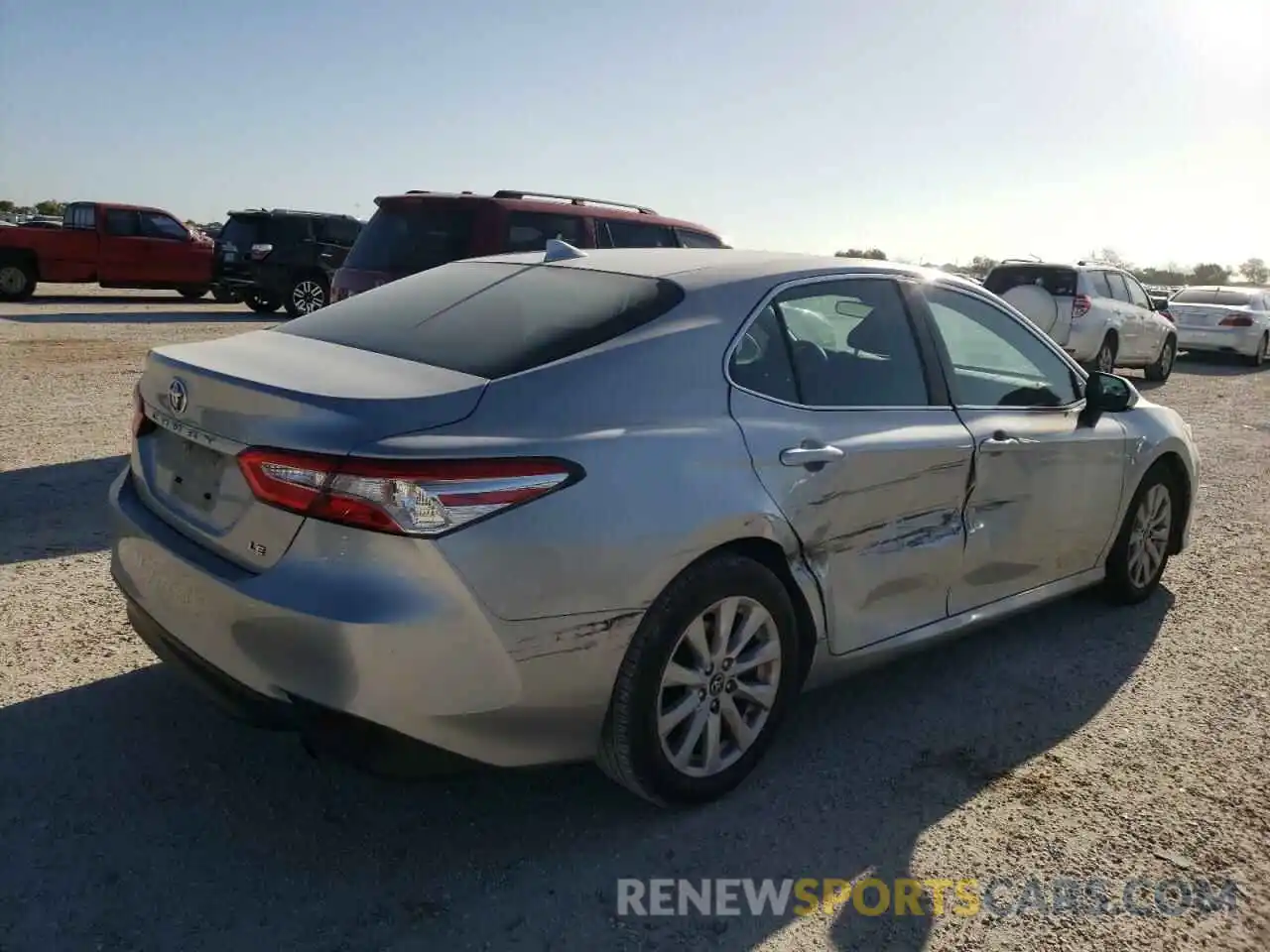 4 Photograph of a damaged car 4T1B11HK5KU770428 TOYOTA CAMRY 2019