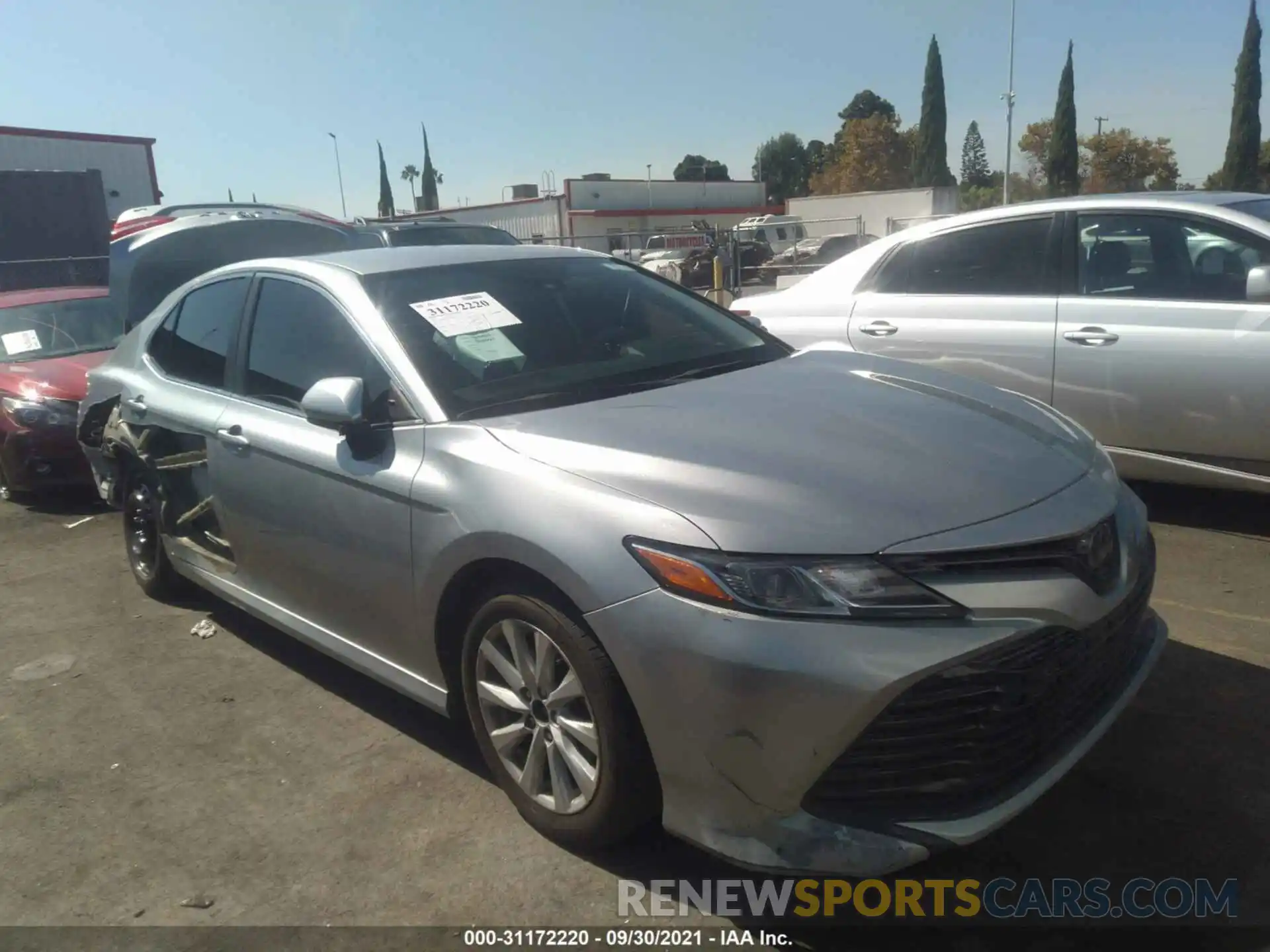 1 Photograph of a damaged car 4T1B11HK5KU770669 TOYOTA CAMRY 2019