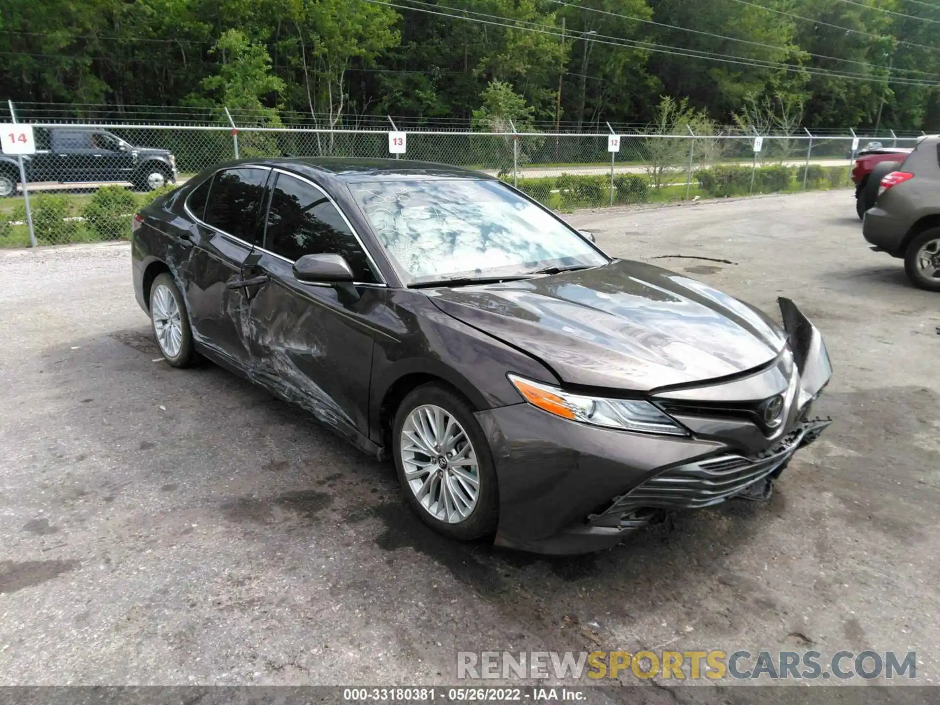 1 Photograph of a damaged car 4T1B11HK5KU772809 TOYOTA CAMRY 2019