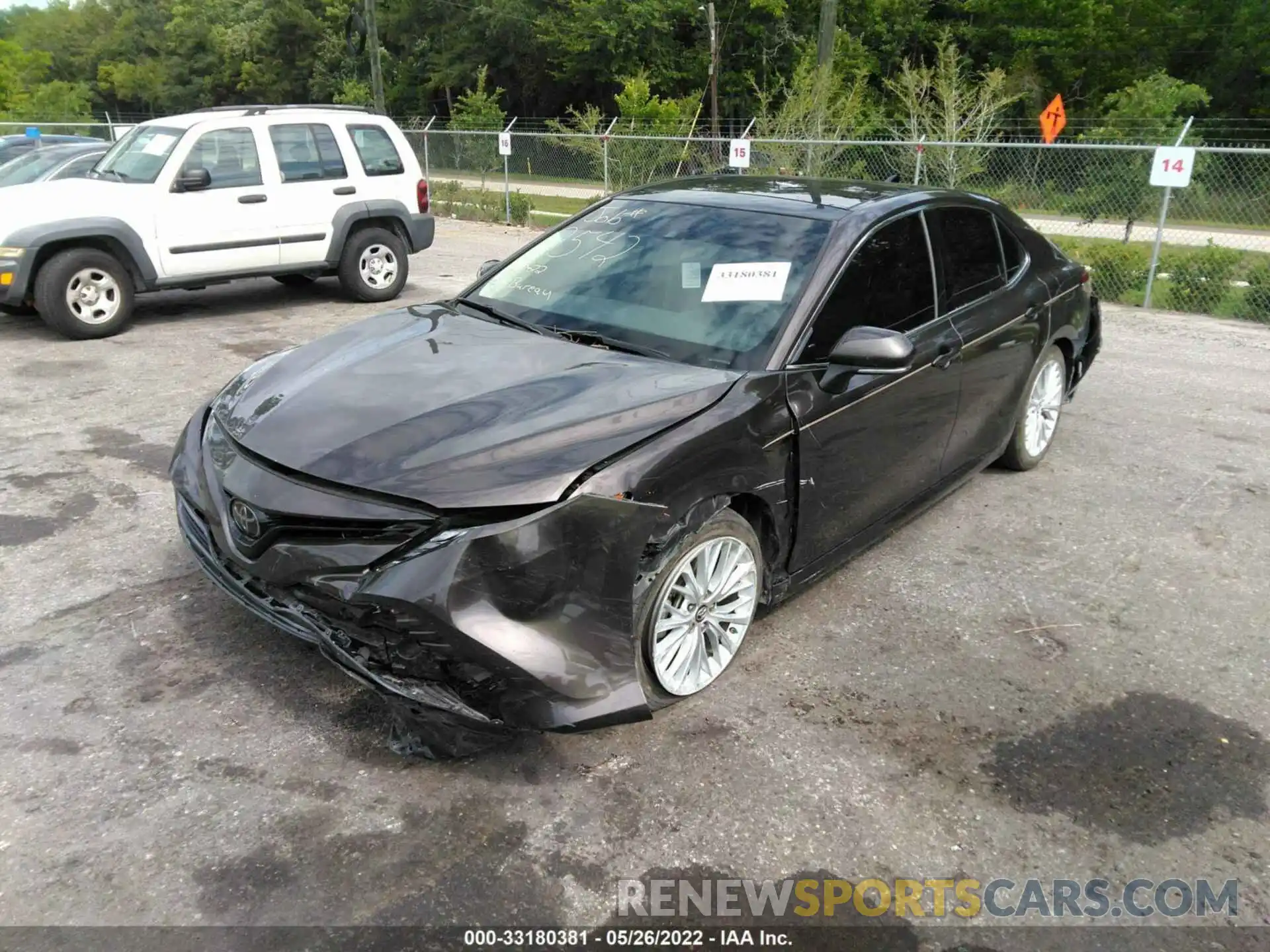 2 Photograph of a damaged car 4T1B11HK5KU772809 TOYOTA CAMRY 2019