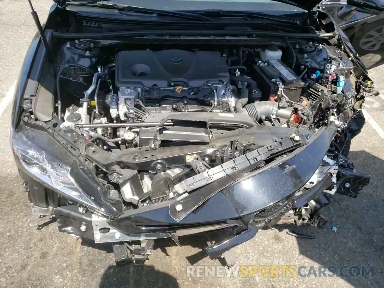 7 Photograph of a damaged car 4T1B11HK5KU772843 TOYOTA CAMRY 2019