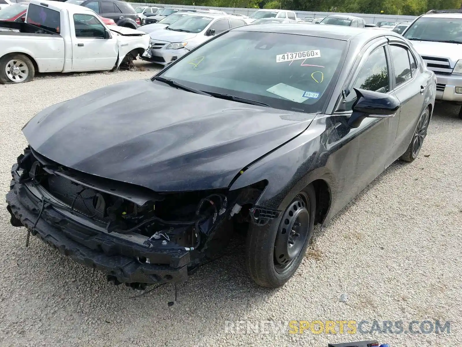 2 Photograph of a damaged car 4T1B11HK5KU773054 TOYOTA CAMRY 2019