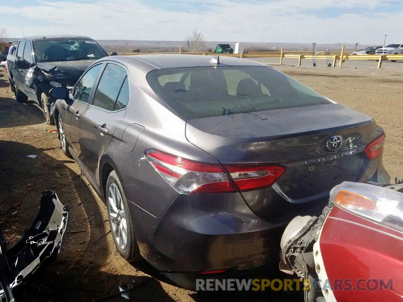 3 Photograph of a damaged car 4T1B11HK5KU773619 TOYOTA CAMRY 2019