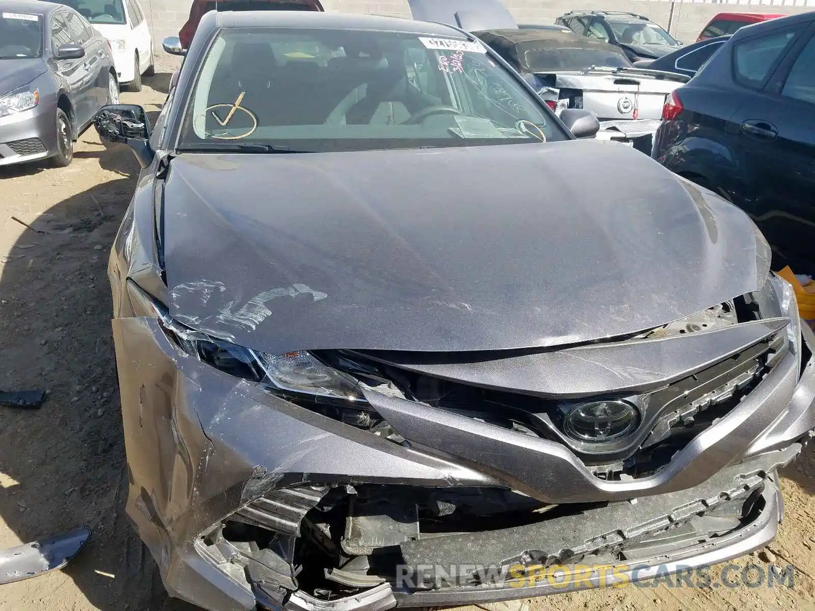 9 Photograph of a damaged car 4T1B11HK5KU773619 TOYOTA CAMRY 2019