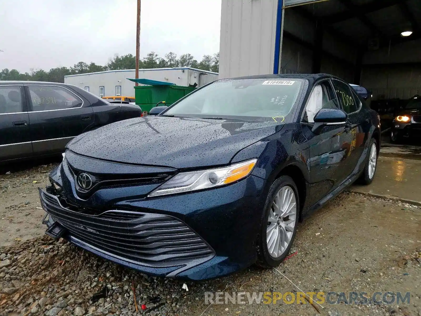 2 Photograph of a damaged car 4T1B11HK5KU777623 TOYOTA CAMRY 2019