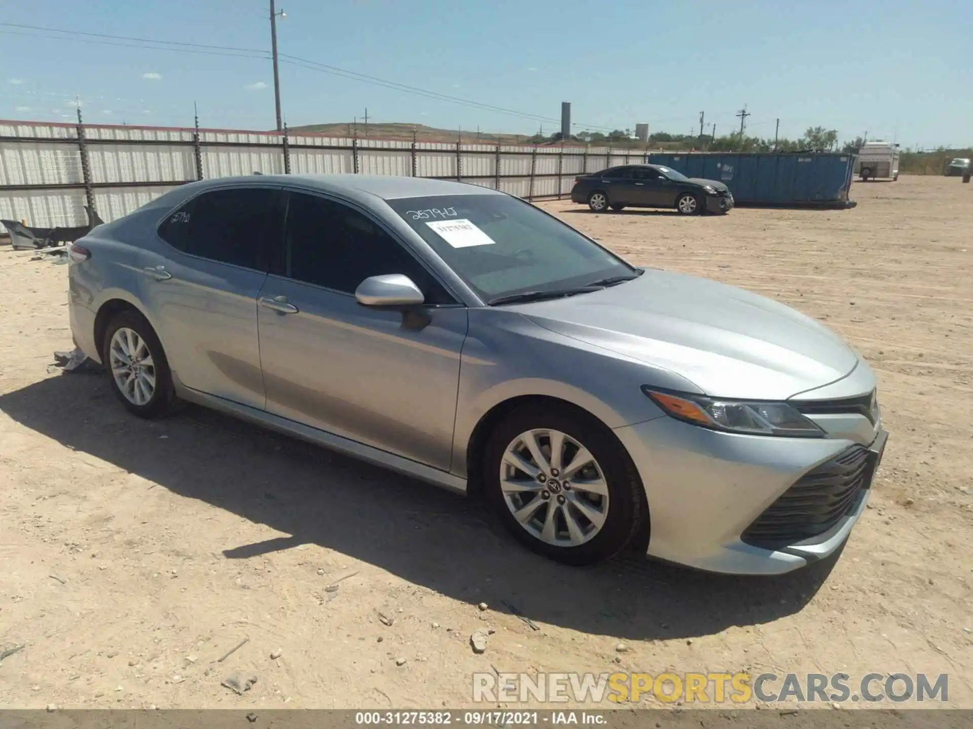 1 Photograph of a damaged car 4T1B11HK5KU777704 TOYOTA CAMRY 2019