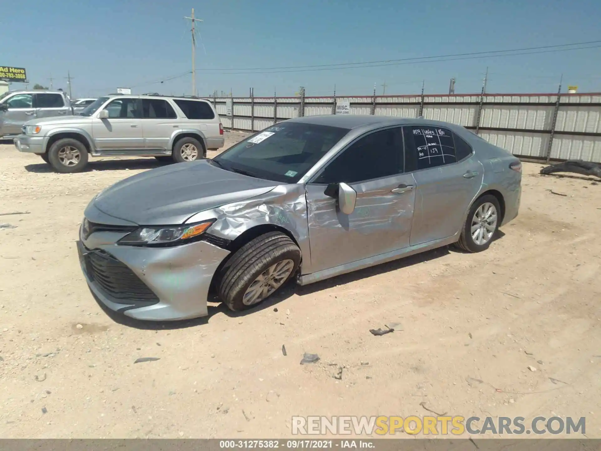 2 Photograph of a damaged car 4T1B11HK5KU777704 TOYOTA CAMRY 2019